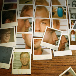 Jeffrey Dahmer mosaico de fotos