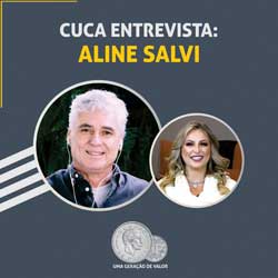 Leia mais sobre o artigo Ep149- Cuca entrevista Aline Salvi