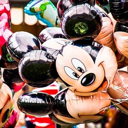 Balão Mickey Mouse - Jardinagem Simples Assim