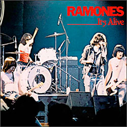 Capa Ramones It´s Alive