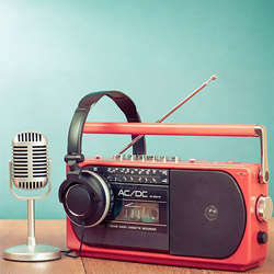Radio e microfone