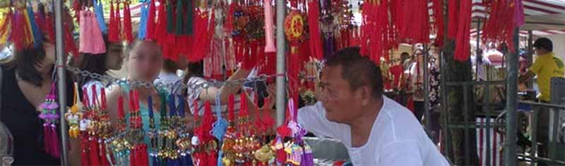 Feira japonesa no bairro da Liberdade em SP