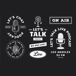 Vários podcasts